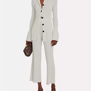 Proenza Schouler Rib Knit Cardigan Set (L/M)